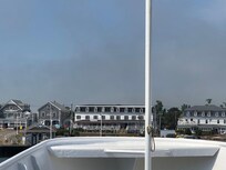 Hotel view from ferry in Old harbor.