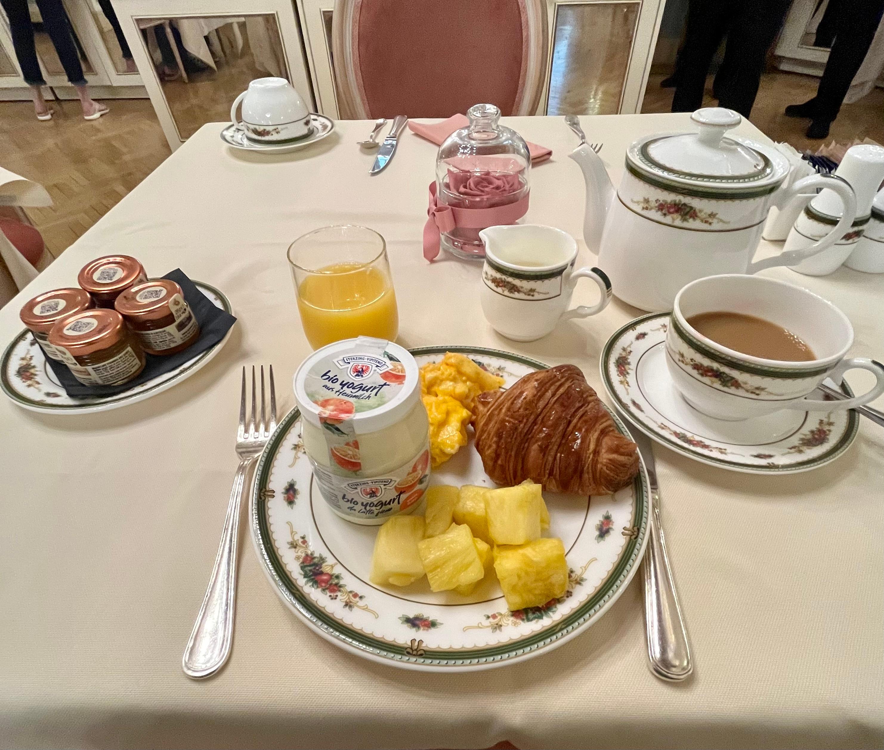 Free breakfast