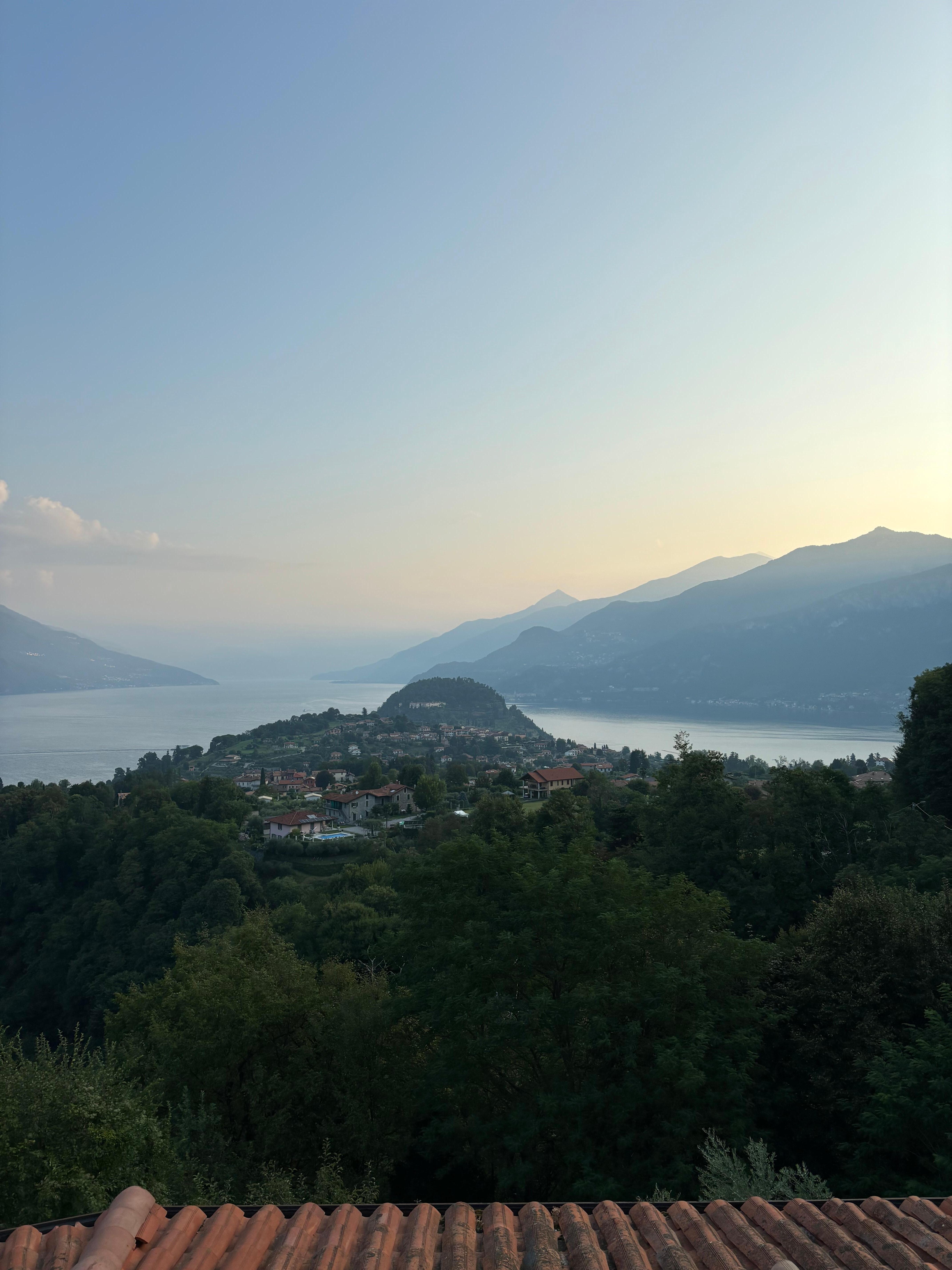 Utsikt fra balkongen