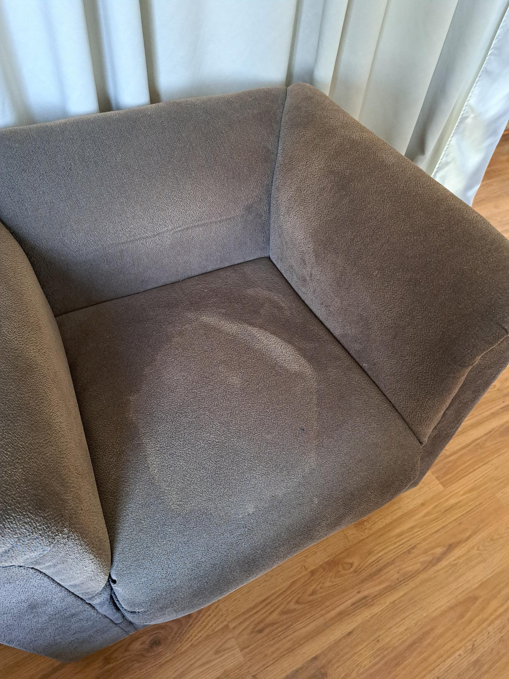 Large stain in chair!