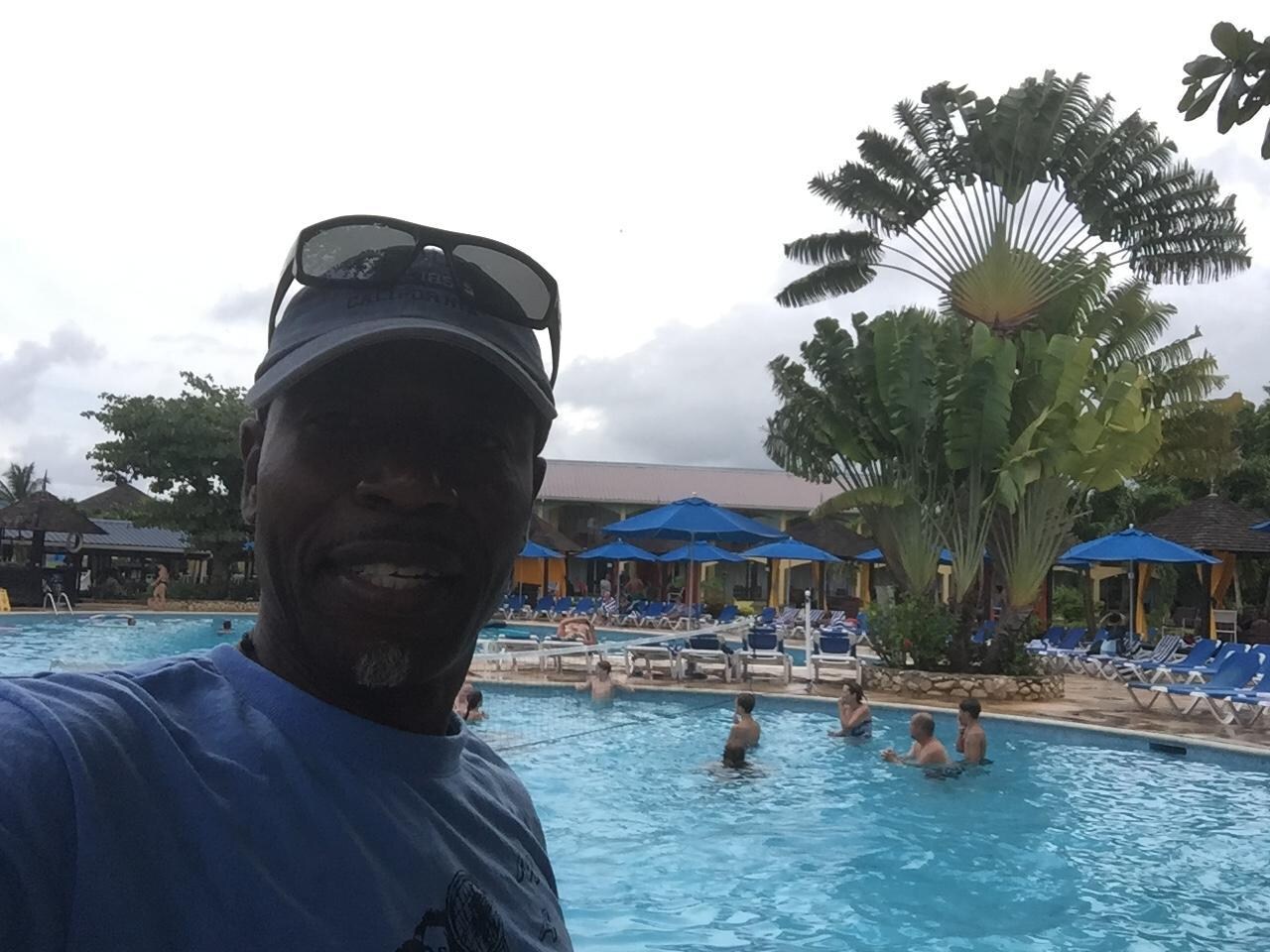 Enjoying time at Resort