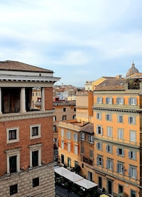 Utsikt från rummet.