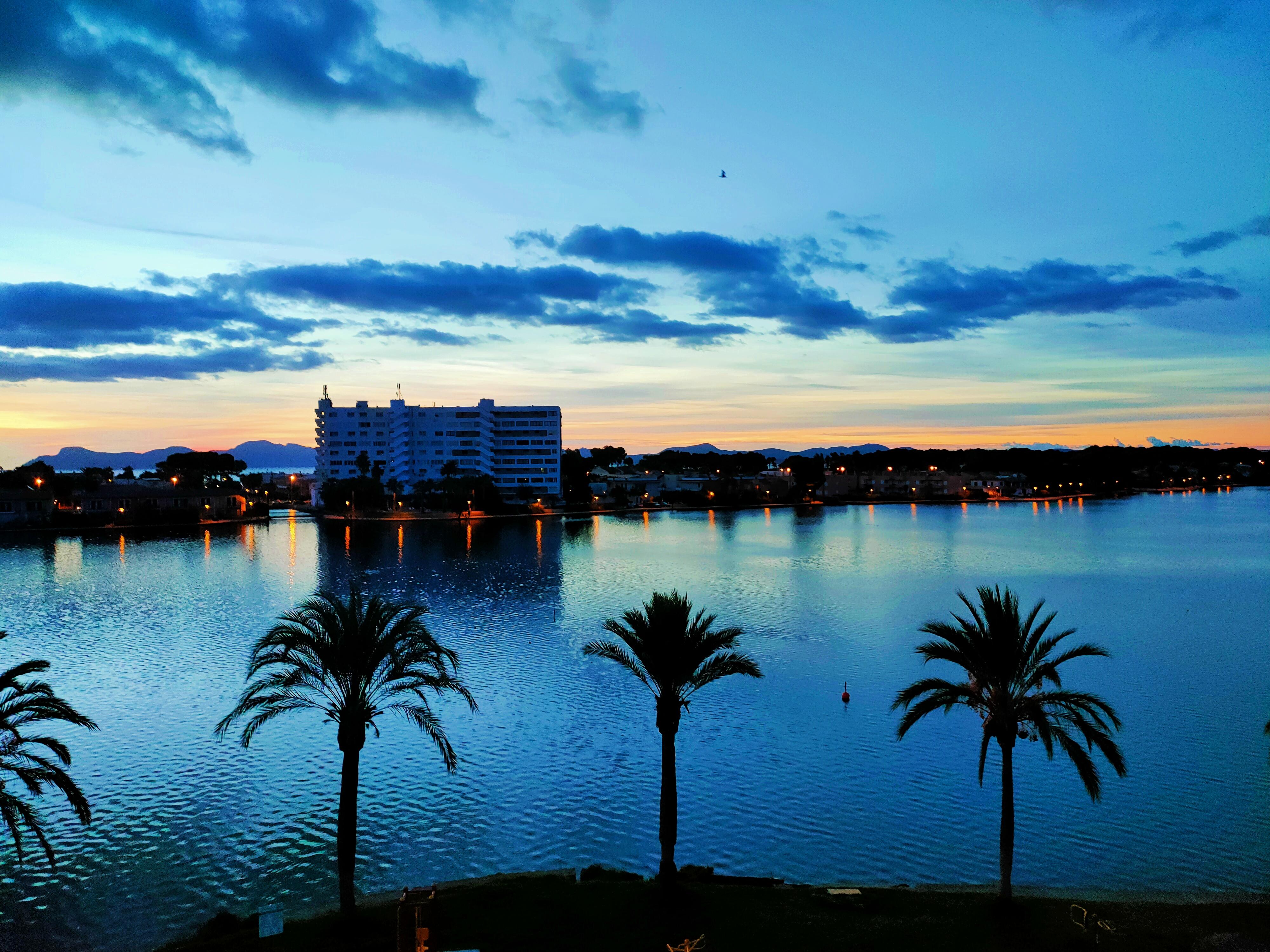 Dawn over the lake