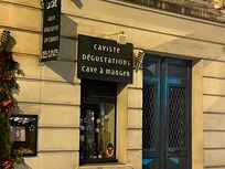 Nearby wine bar. No English. Beautiful little place.