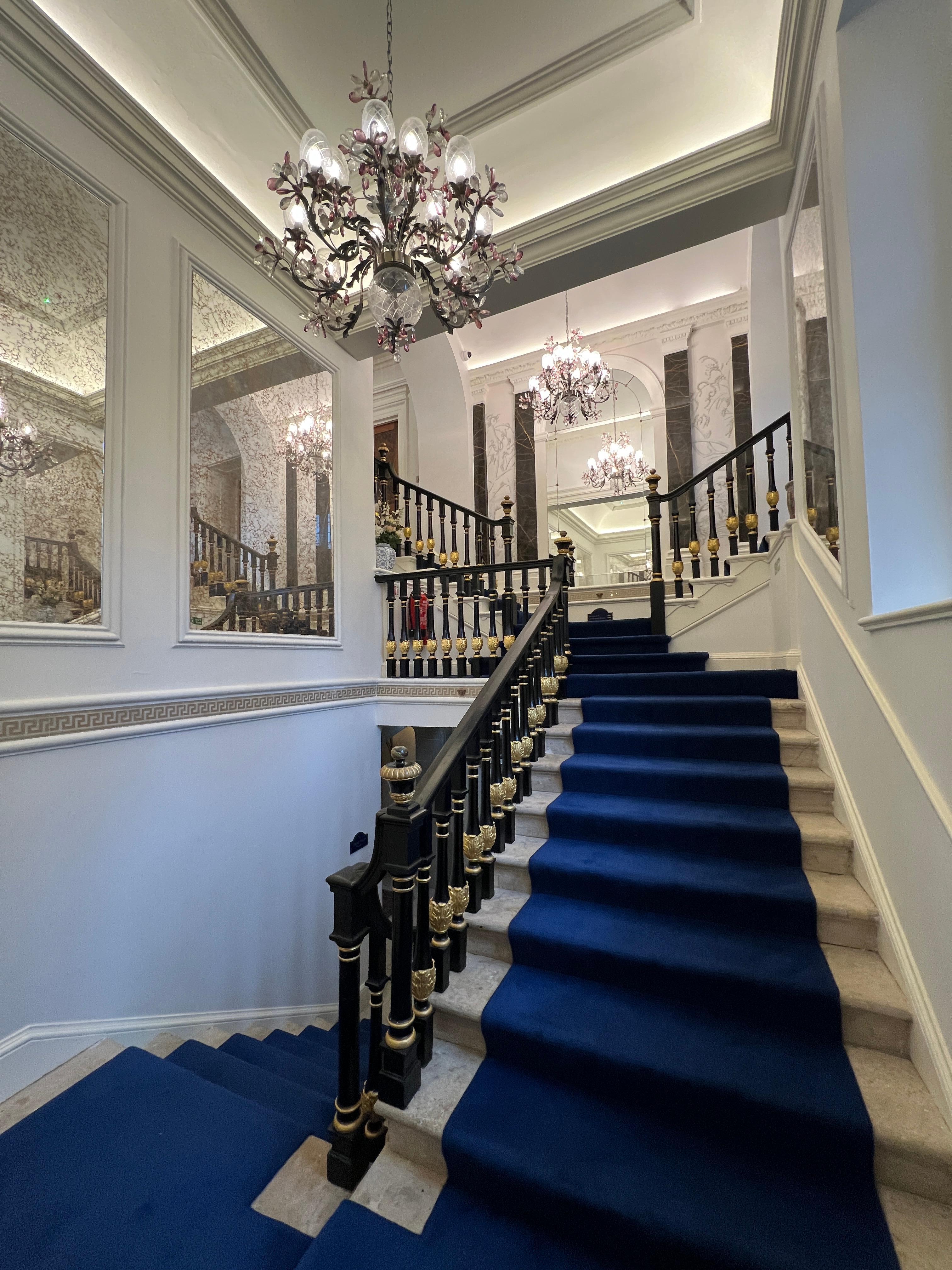 Staircase to our room