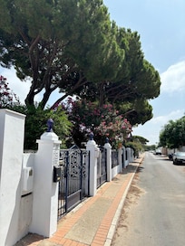 Street of the hotel