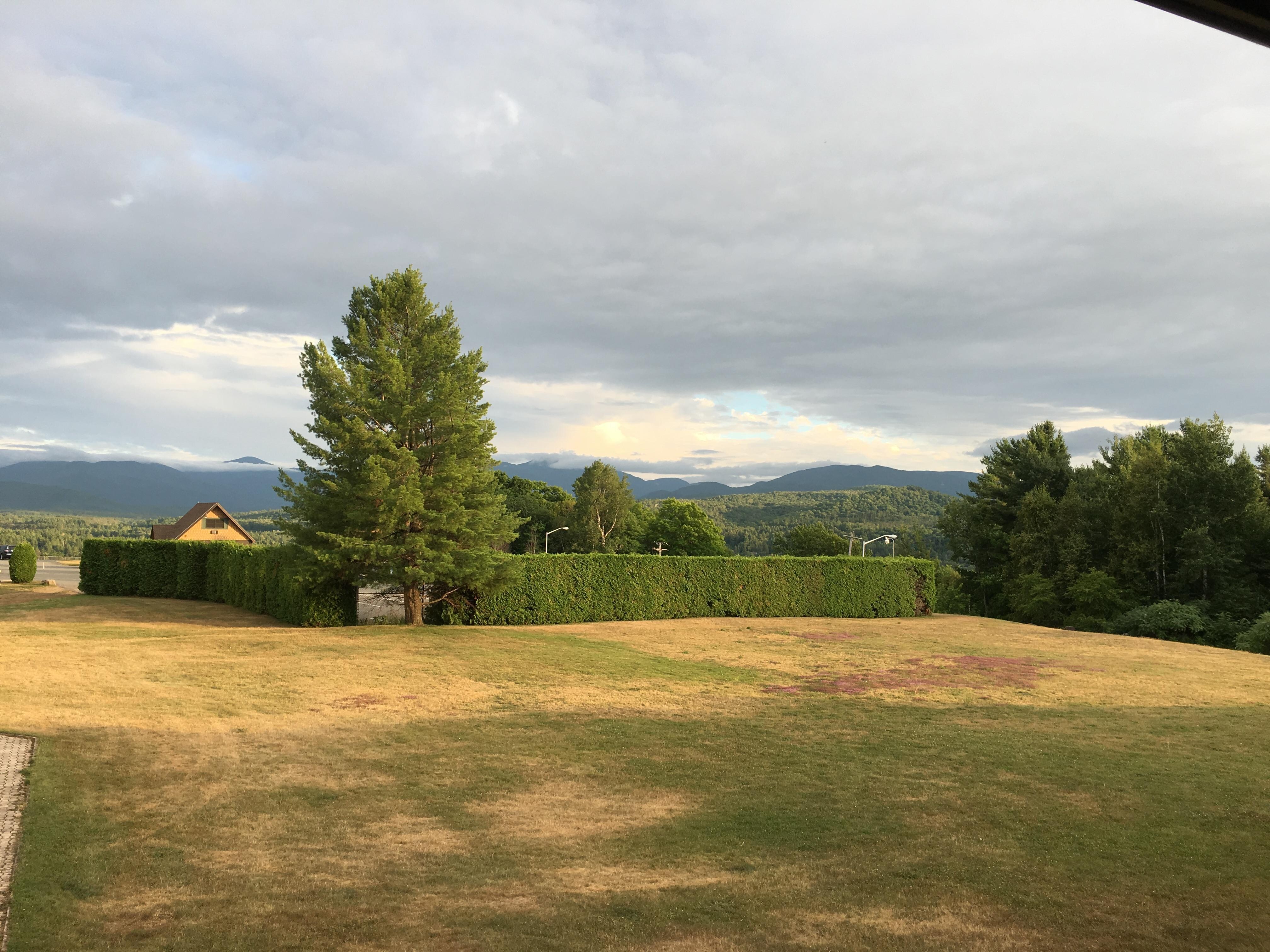 View from balcony