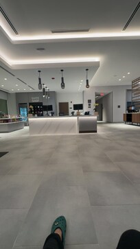 Front desk and concession