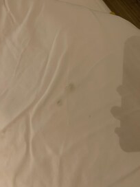 Stains in the bed