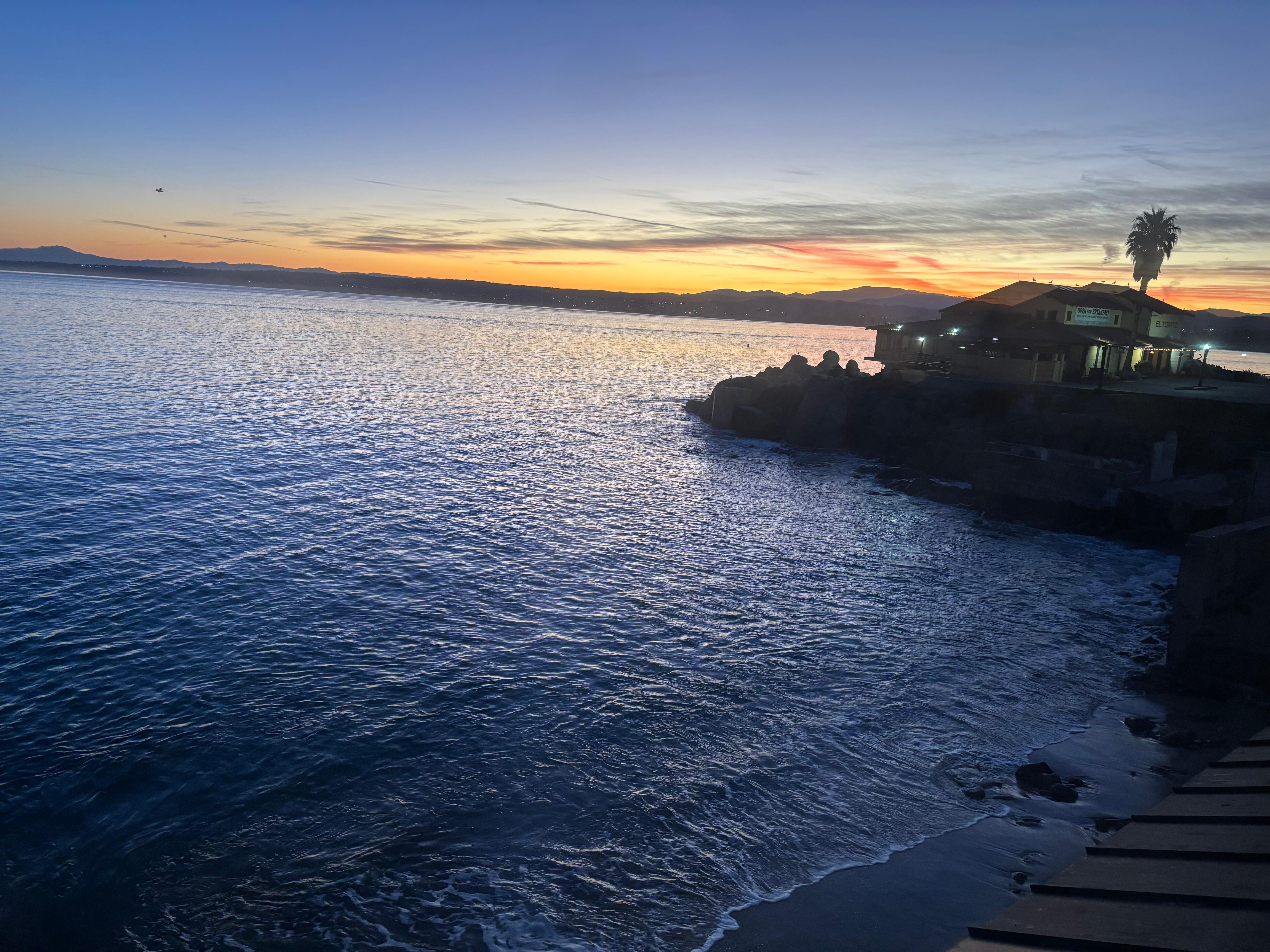 Morning view from our room