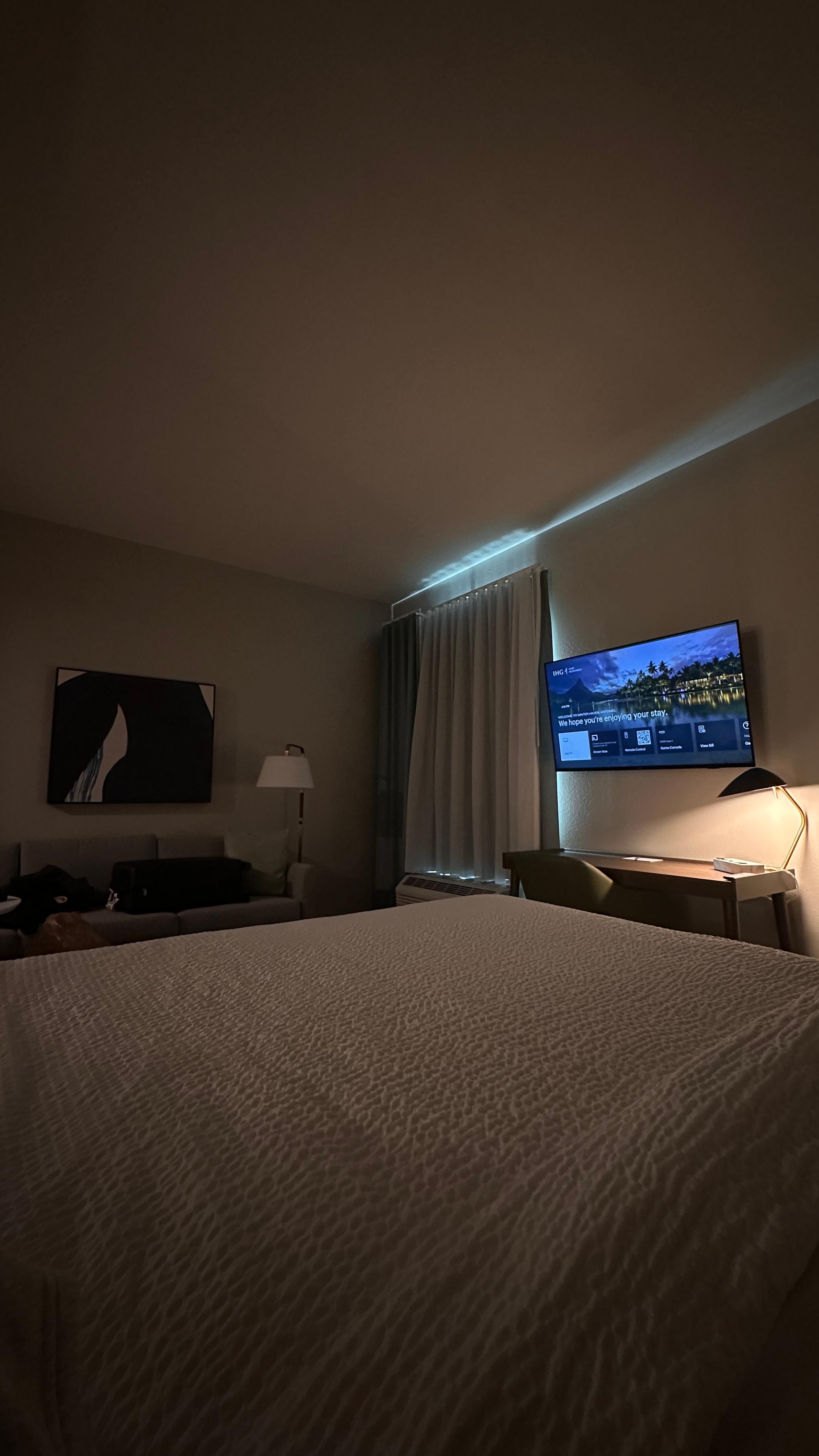 Room is big and spacious