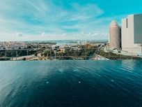 View from hotel's infinitive pool