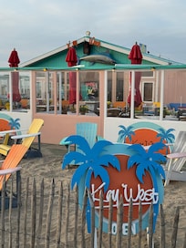 Nearby beach