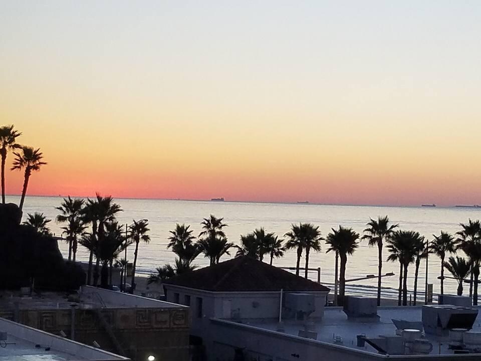 This photo of sunrise does not do it justice!
