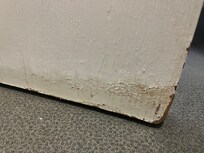 Råteskade på baderomsdør