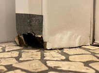 Doing maintenance with Gaffa tape I have not seen before