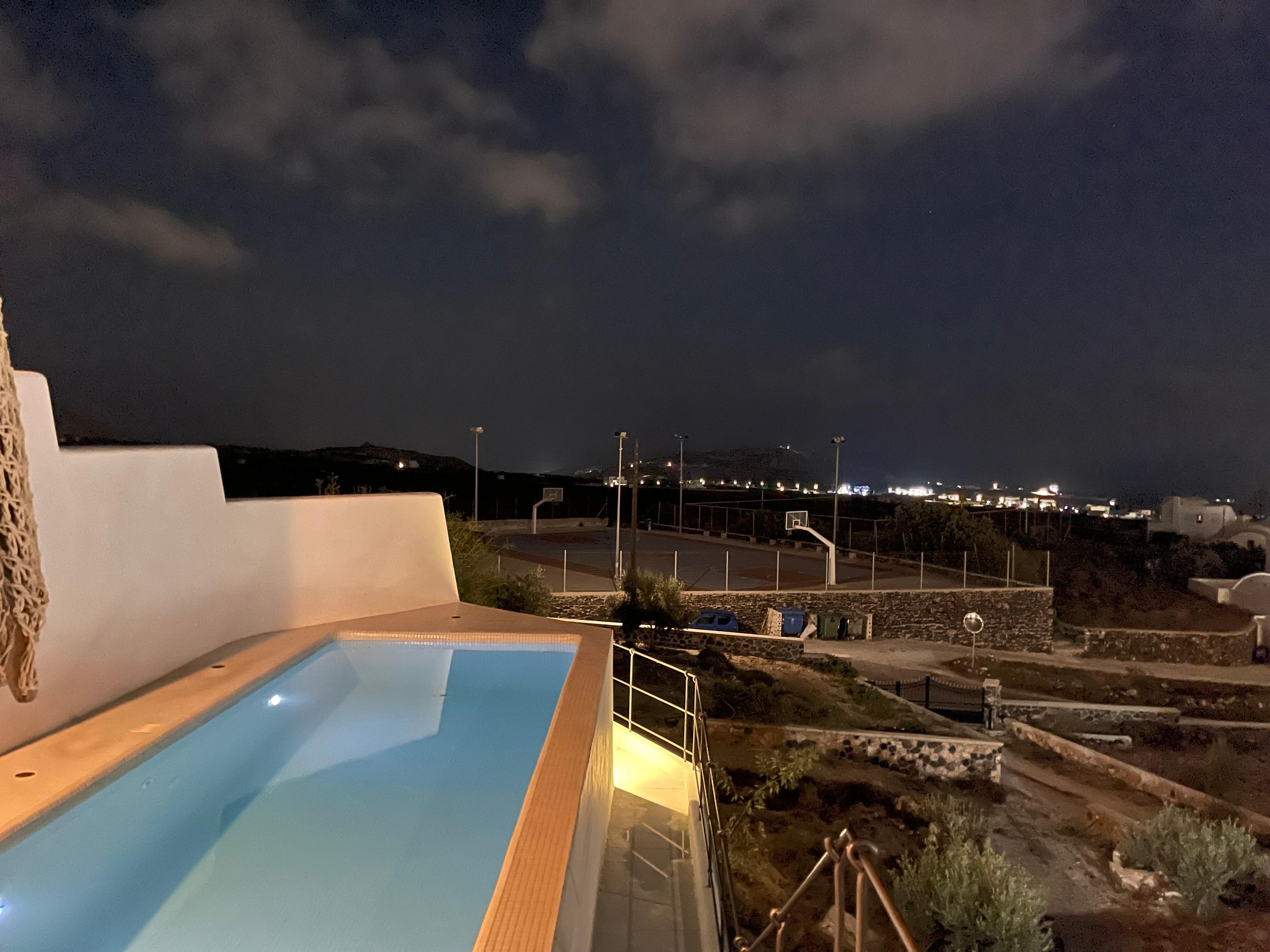 View from pool