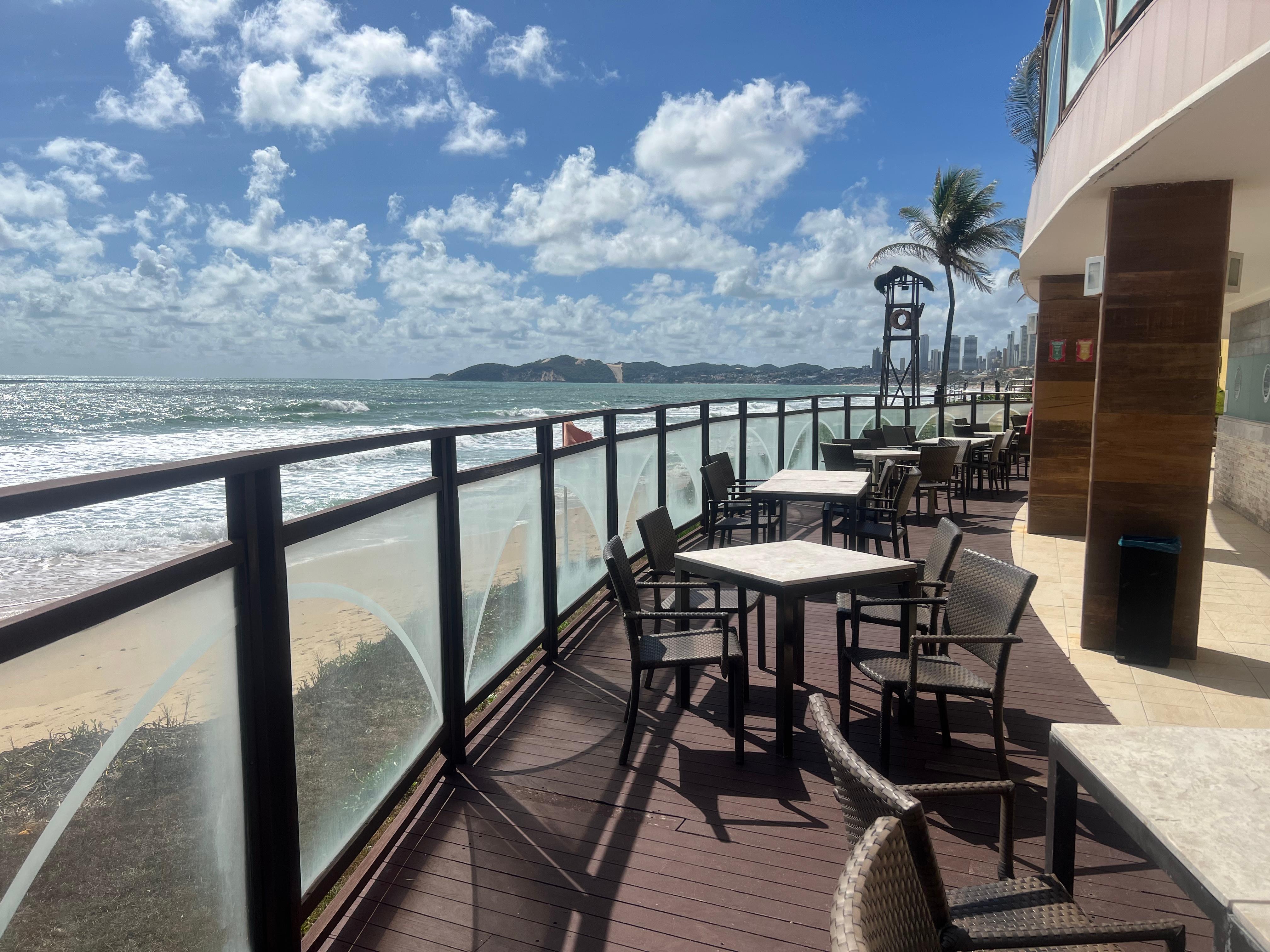 Walkway along the beachside of rh