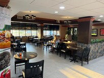 Dining area for breakfast