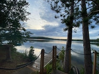 Evening at the cabib