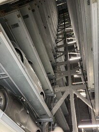 Parking garage. Fascinating