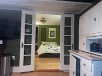 View from daybed