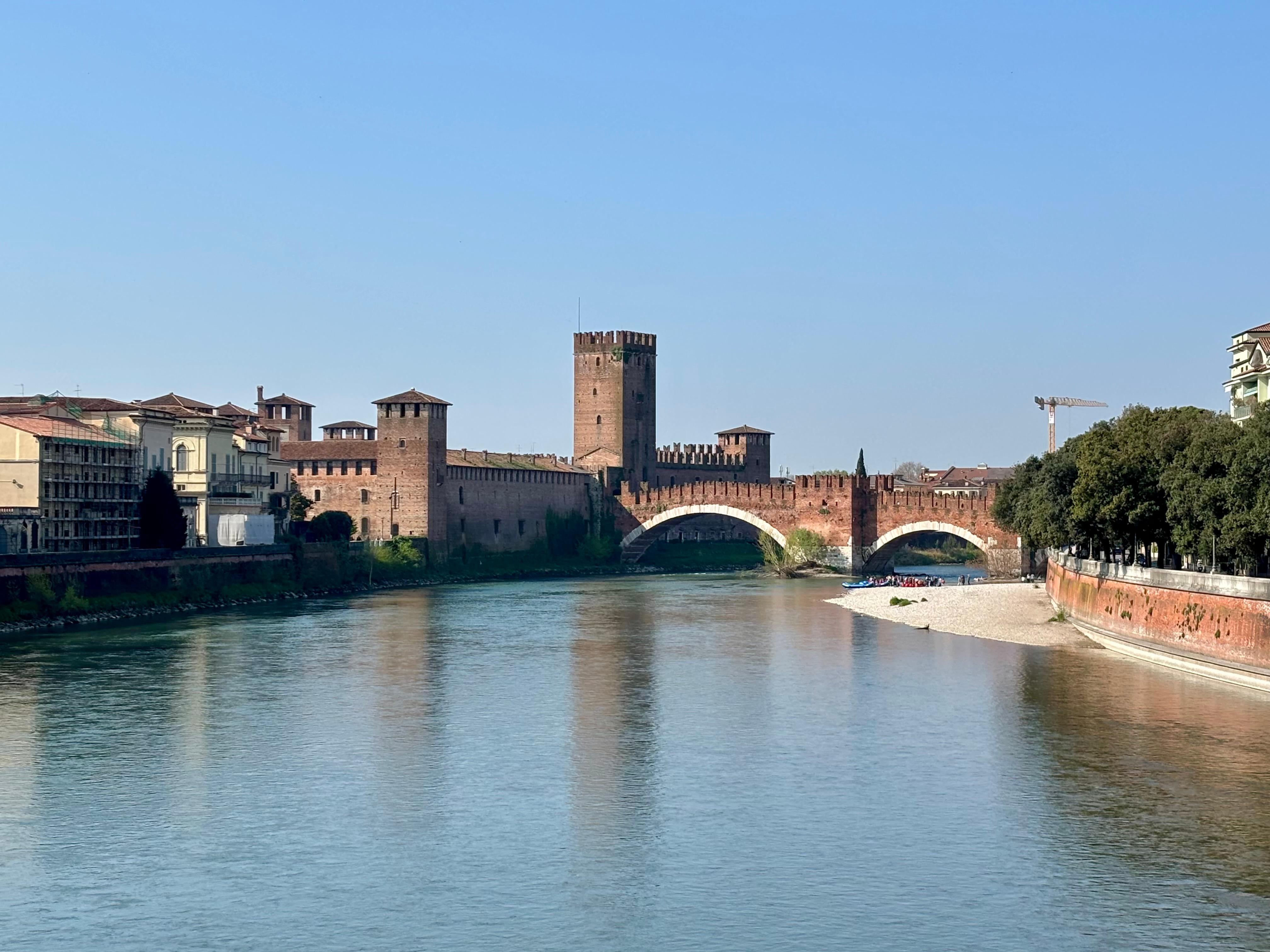 Castello bridge near hotel
