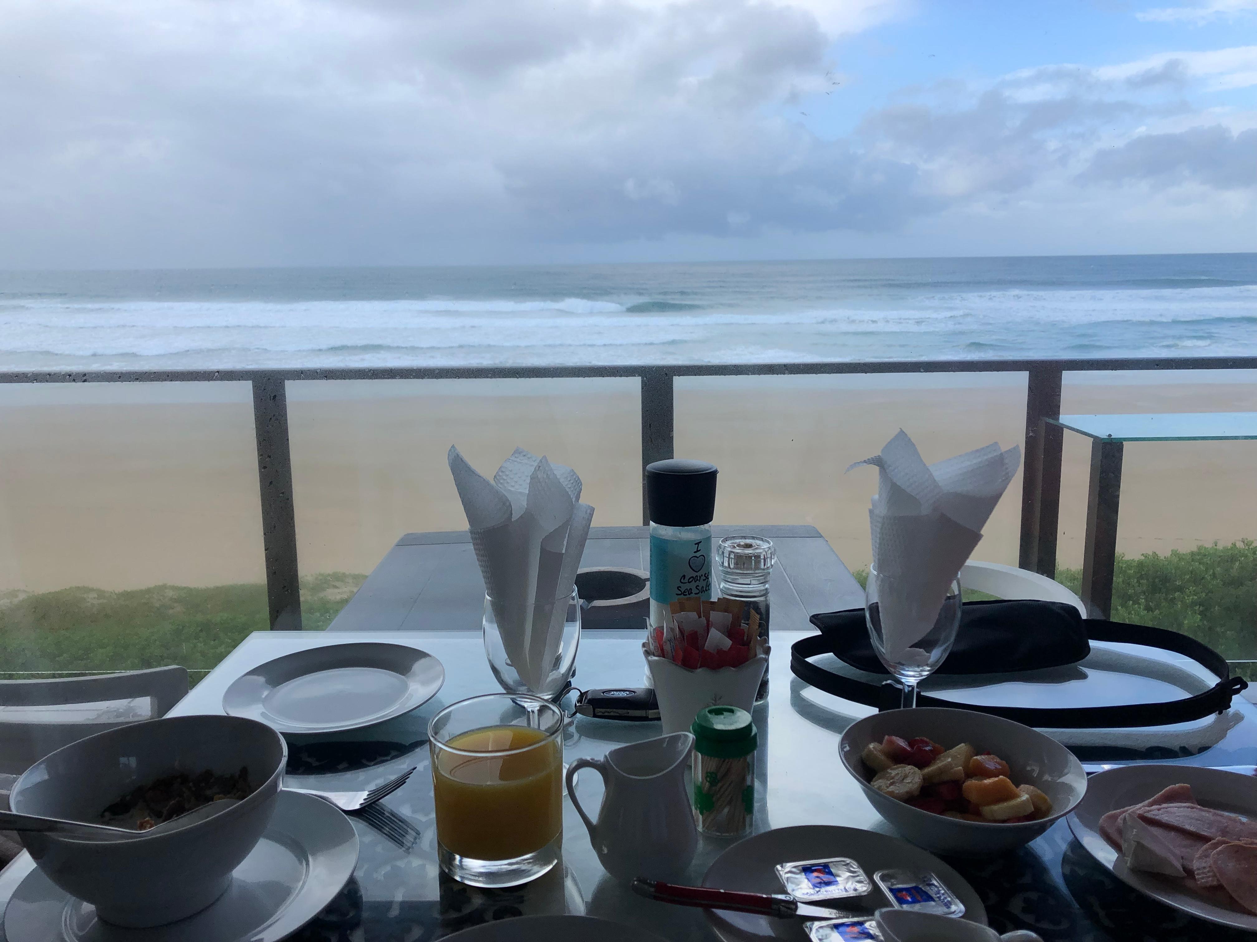 View from first floor breakfast room