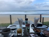 View from first floor breakfast room