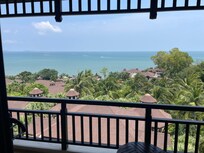 View from balcony. Room 409