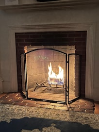In suite fireplace