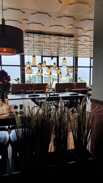 Breakfast room view from chess board :)