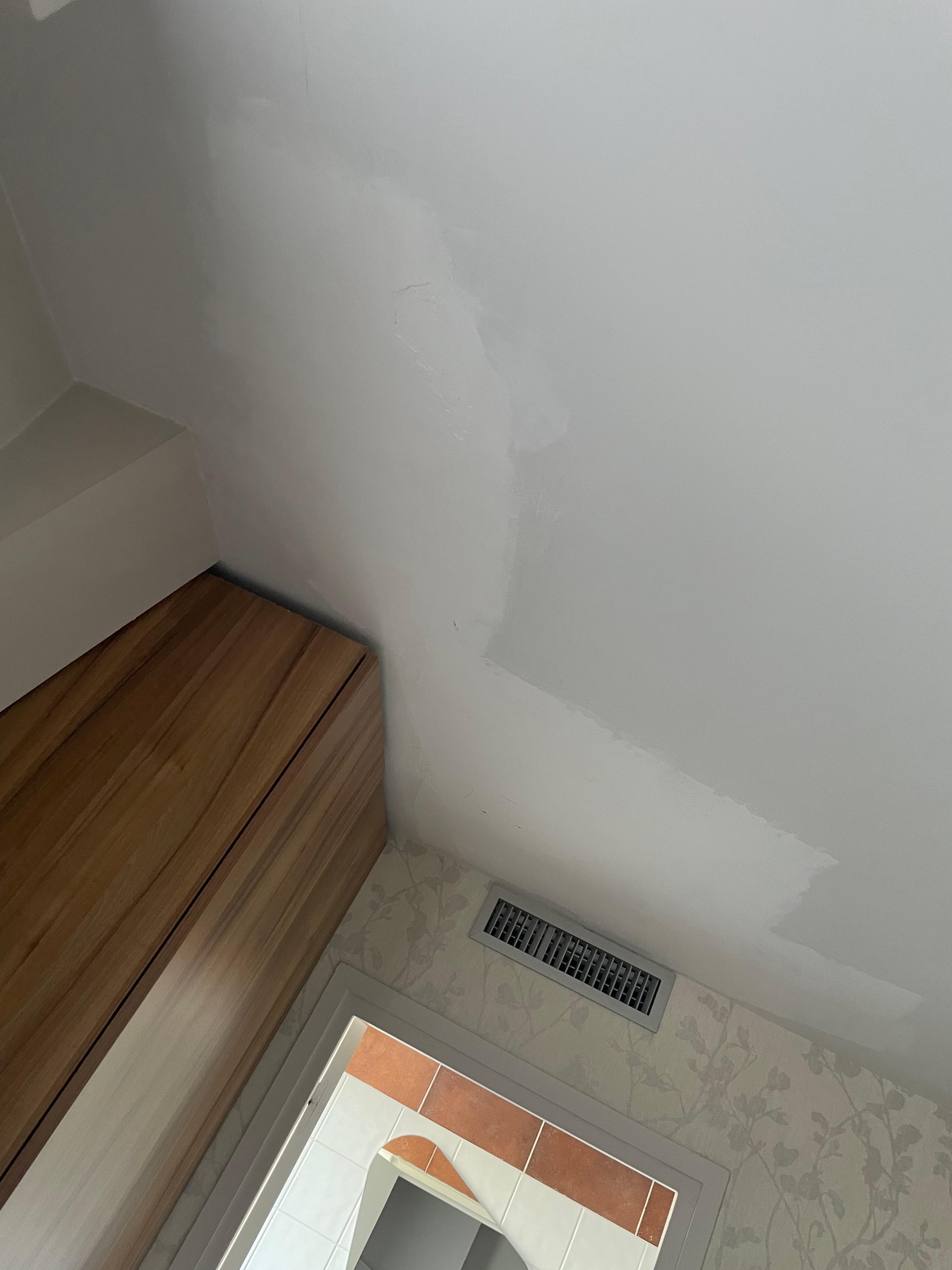 Ceiling needs to be painted