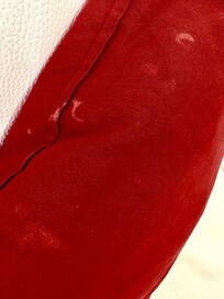 Stains everywhere .