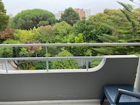 Peaceful area, garden view