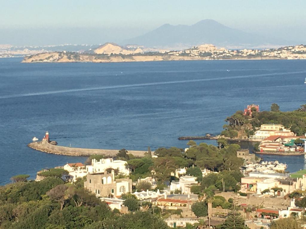 Vue de l'hotel sur le port d'Ischia