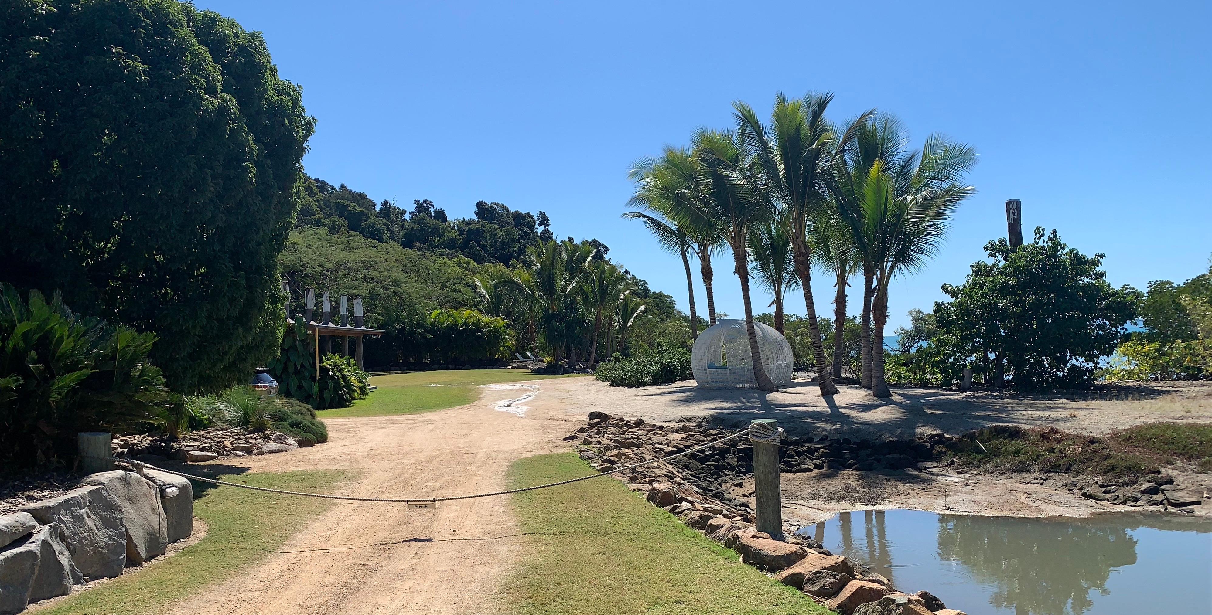 Driveway to Beach Shack