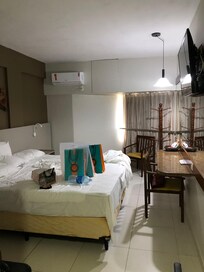 Vista ao entrar no quarto
