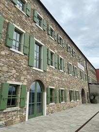 A view from the front