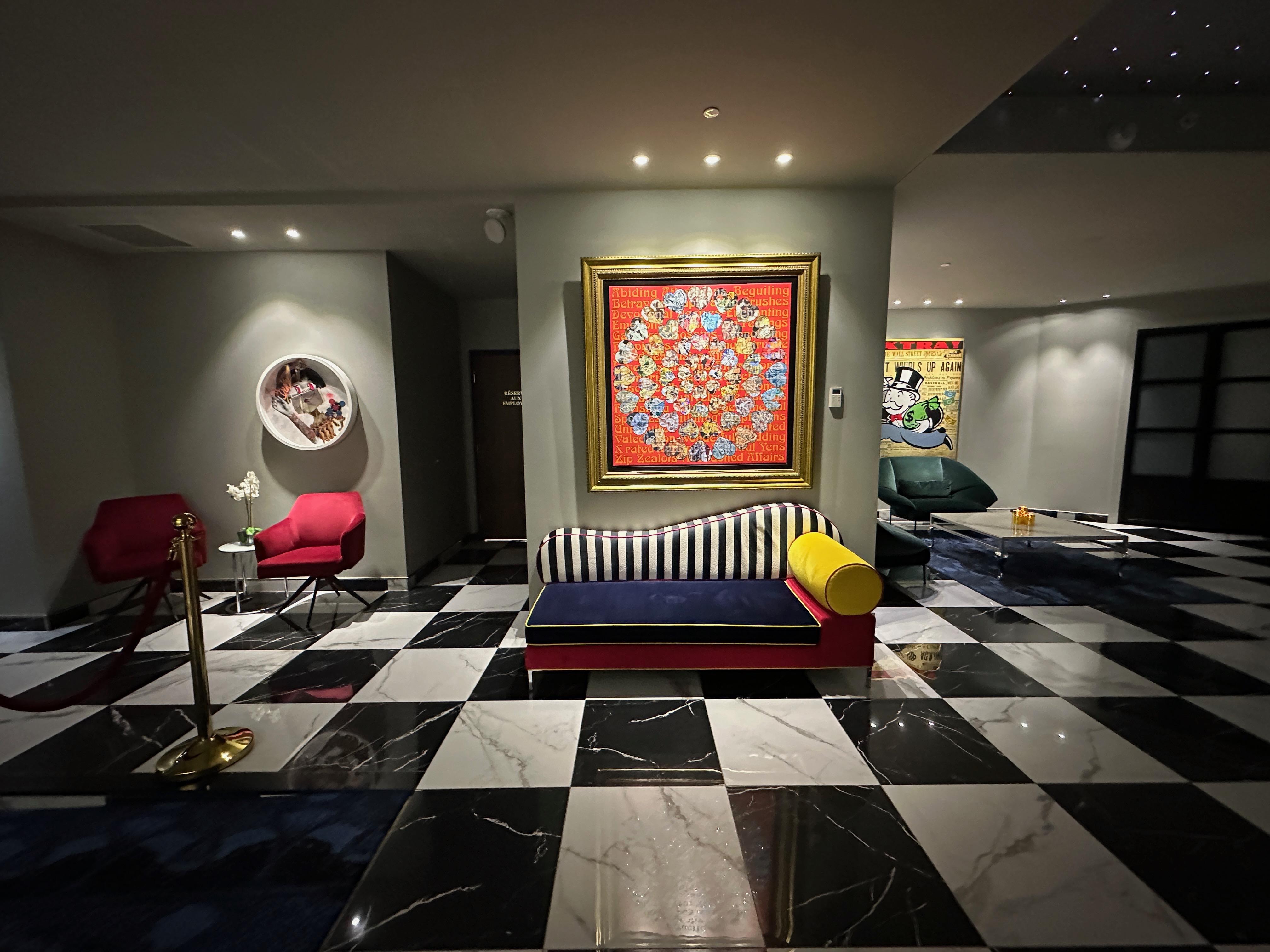 Another view of the lobby