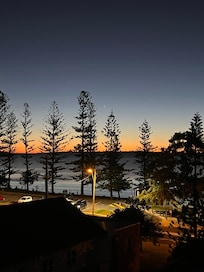 Sunrise from Ocean View room.