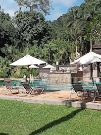 One of two pools