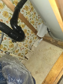 Mouse traps under the sink