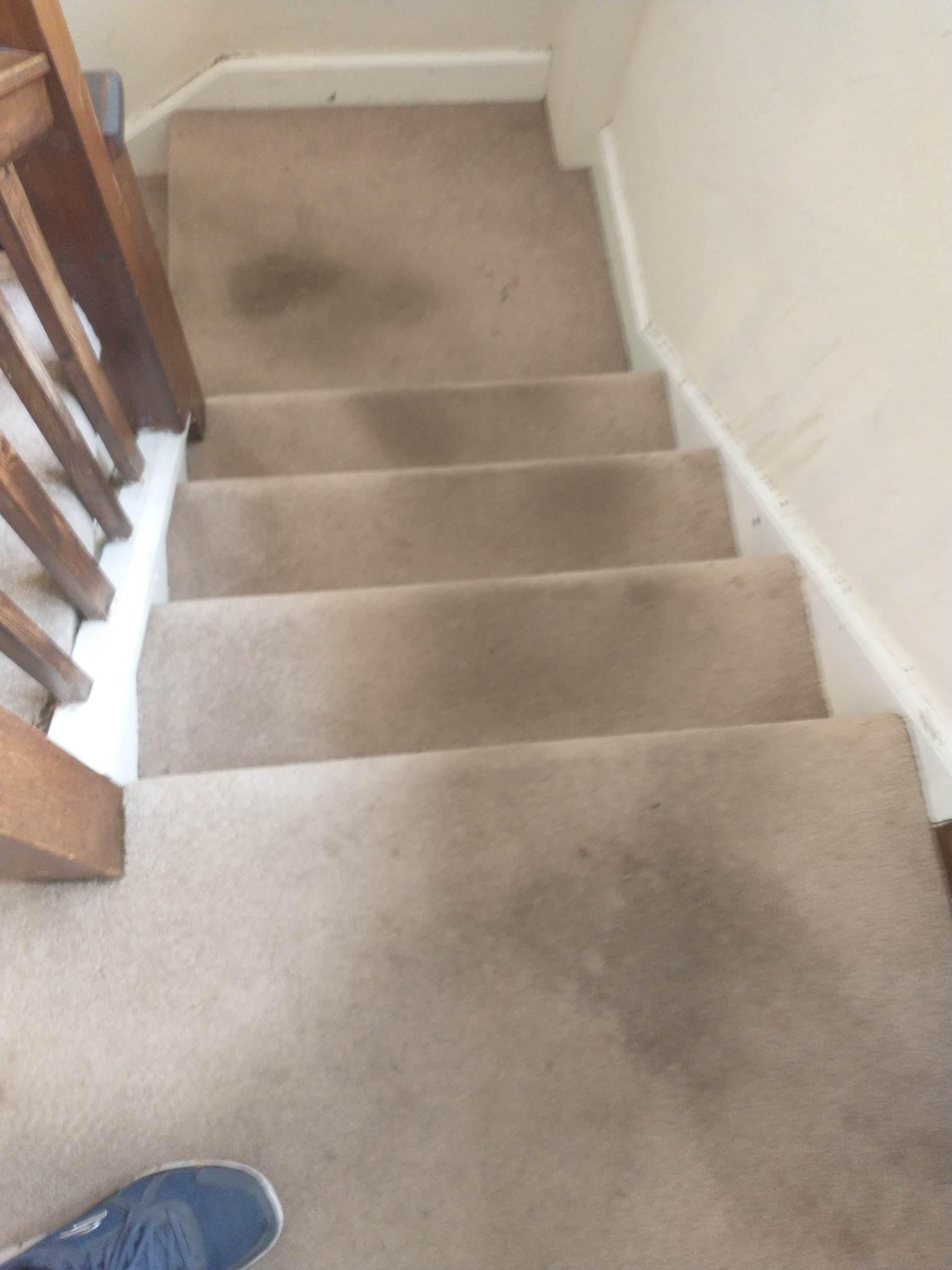 Dirty stairs