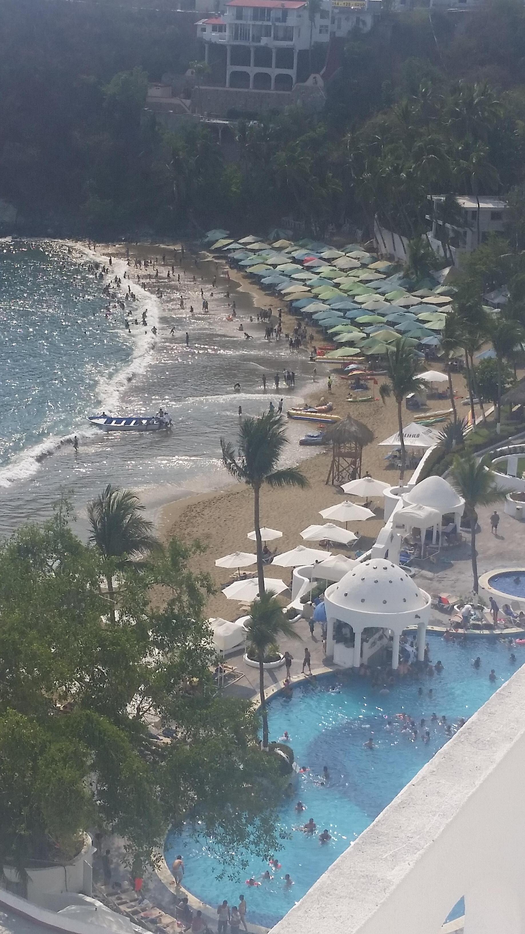 Side view from our room