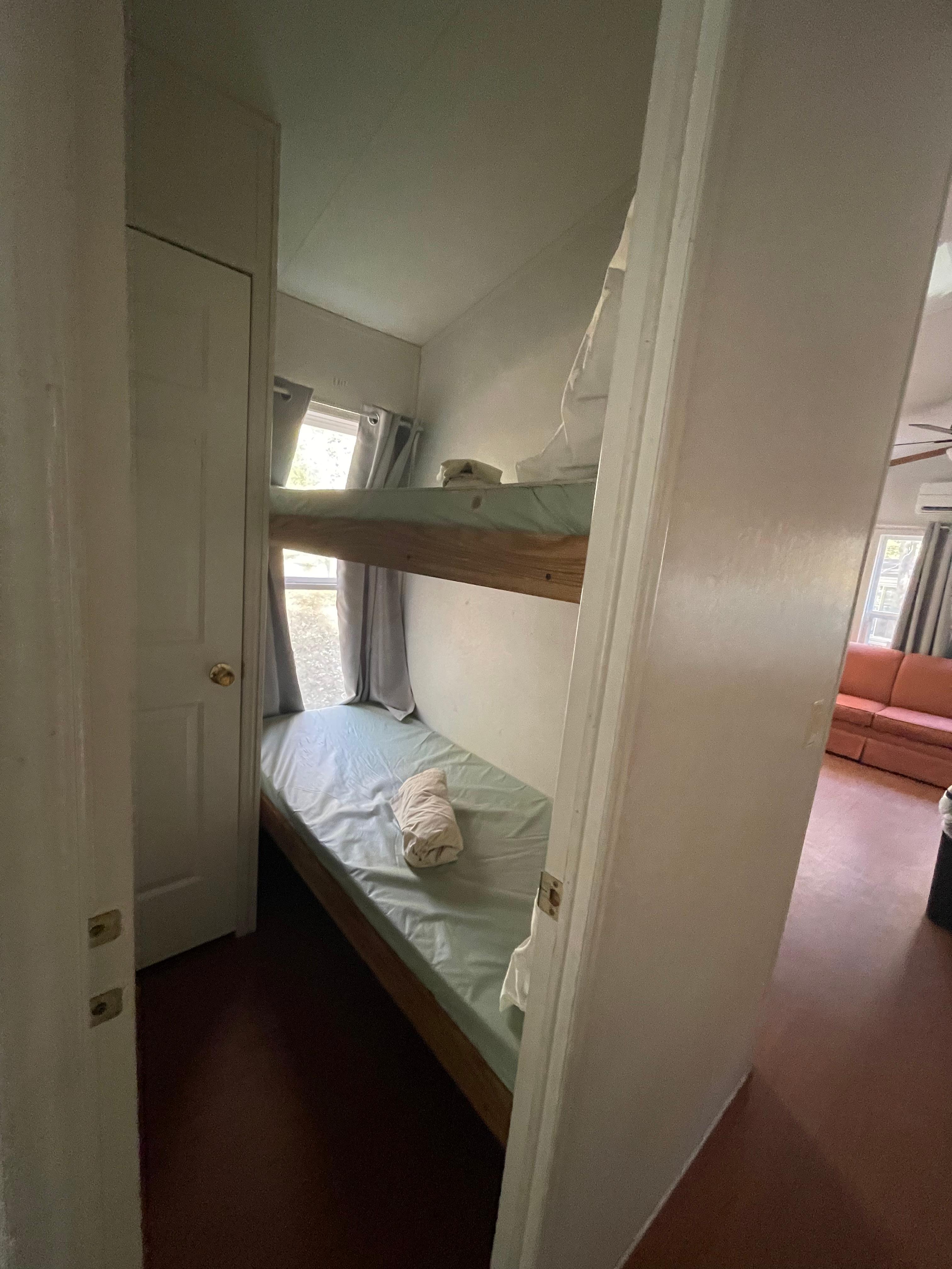 Twin bunk room