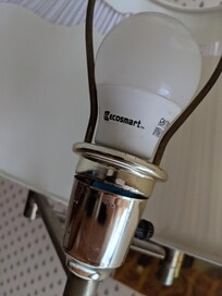 Broken light fixture