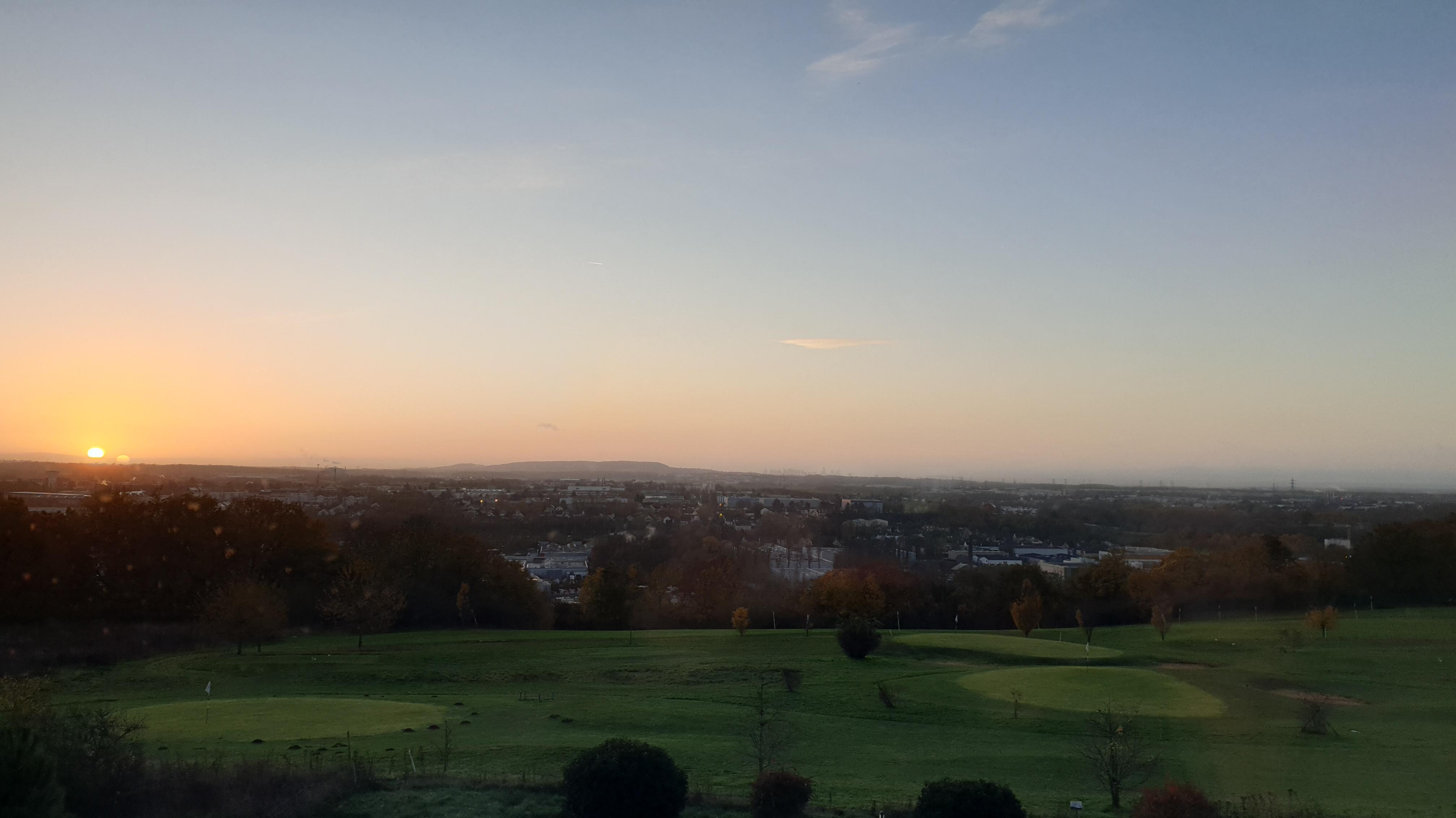 Vue de la chambre au matin