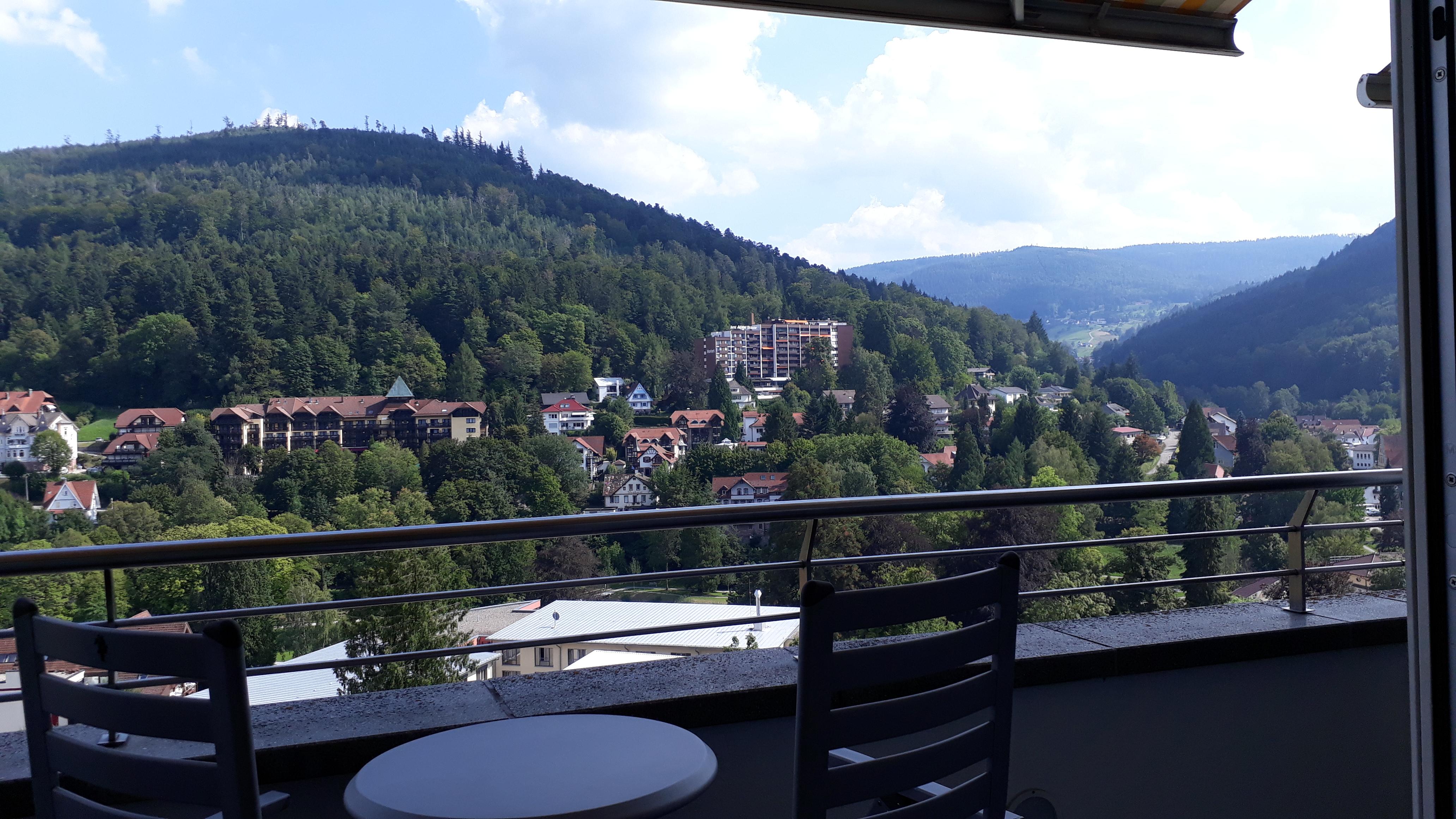 View of Town from Balcony