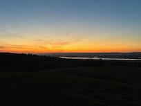 Sunset from car park